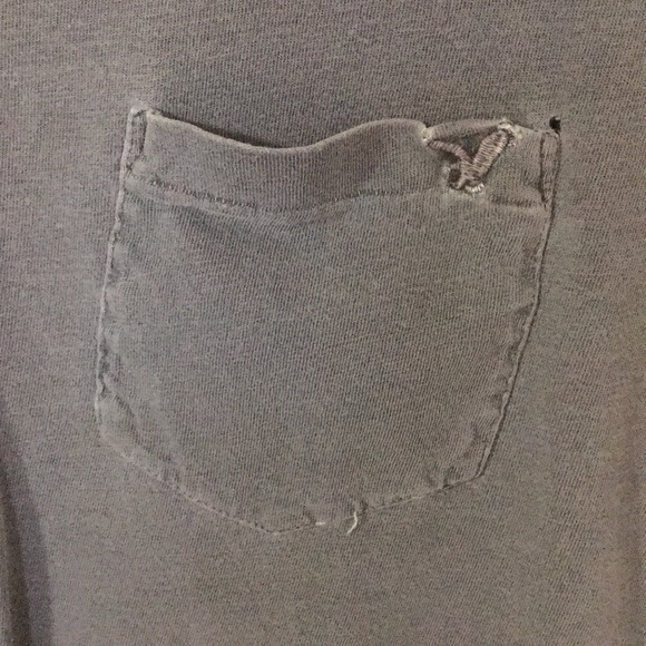 American Eagle distressed/tattered Eagle Tee - Picture 4 of 6